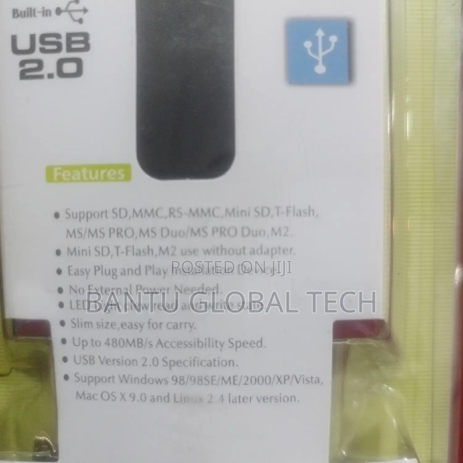 All-in-1 USB Memory Card Reader/Writer