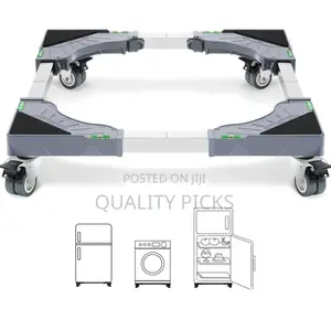 Adjustable Fridge, Washing Machine Base Stand
