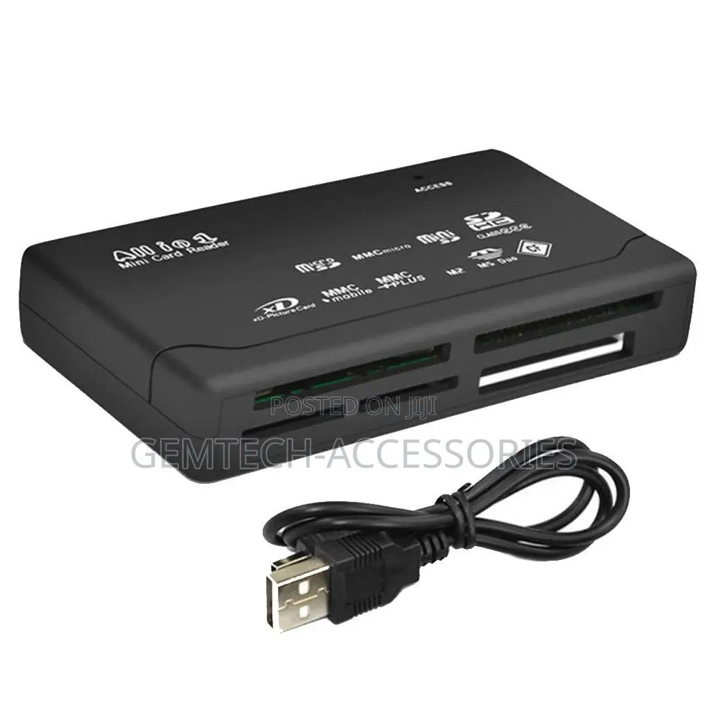 All in One 2.0 Memory Card Reader