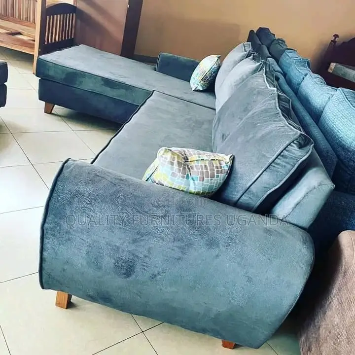 L Sofa Set in 6 Seater