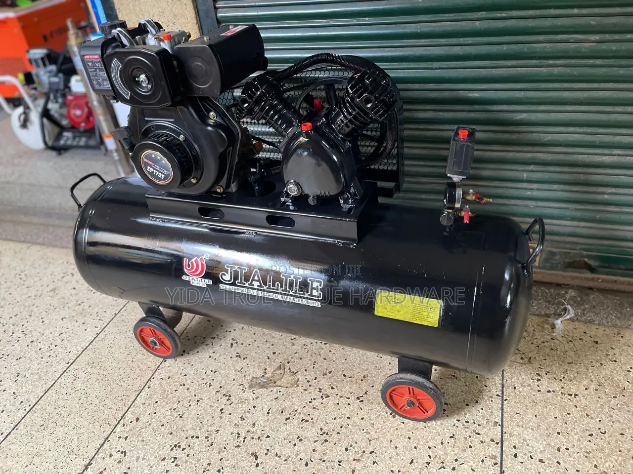 Air Compressor Diesel 200 Litres Jiajile