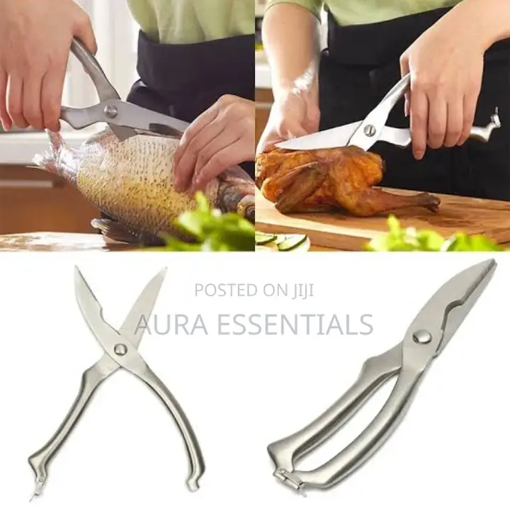 Multifunctional Stainless Steel Kitchen Scissors