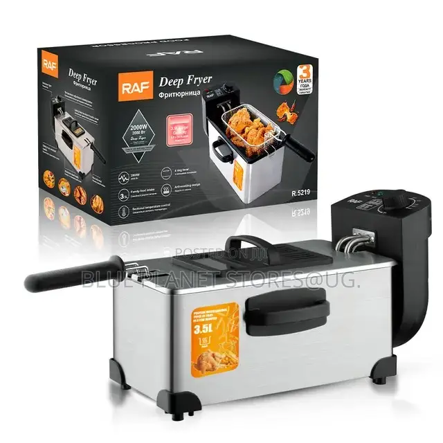 RAF 3.5litres Electric Deep Fryers \\ 2000w \\ R.5219