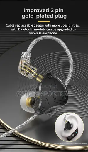In Ear Stage Monitor KZ ZS10 Pro X 10 Drivers Iems Inears