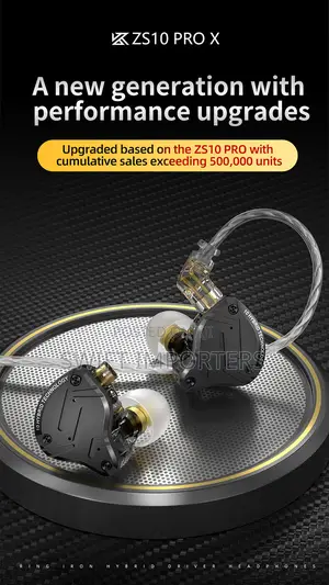In Ear Stage Monitor KZ ZS10 Pro X 10 Drivers Iems Inears