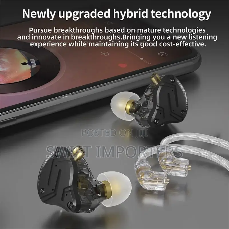In Ear Stage Monitor KZ ZS10 Pro X 10 Drivers Iems Inears