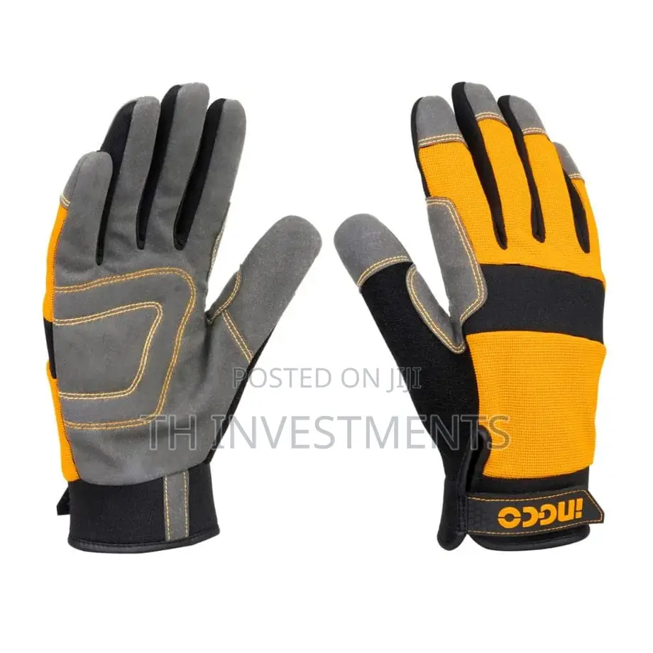 Ingco HGMG01 Microfiber Mechanical Gloves.