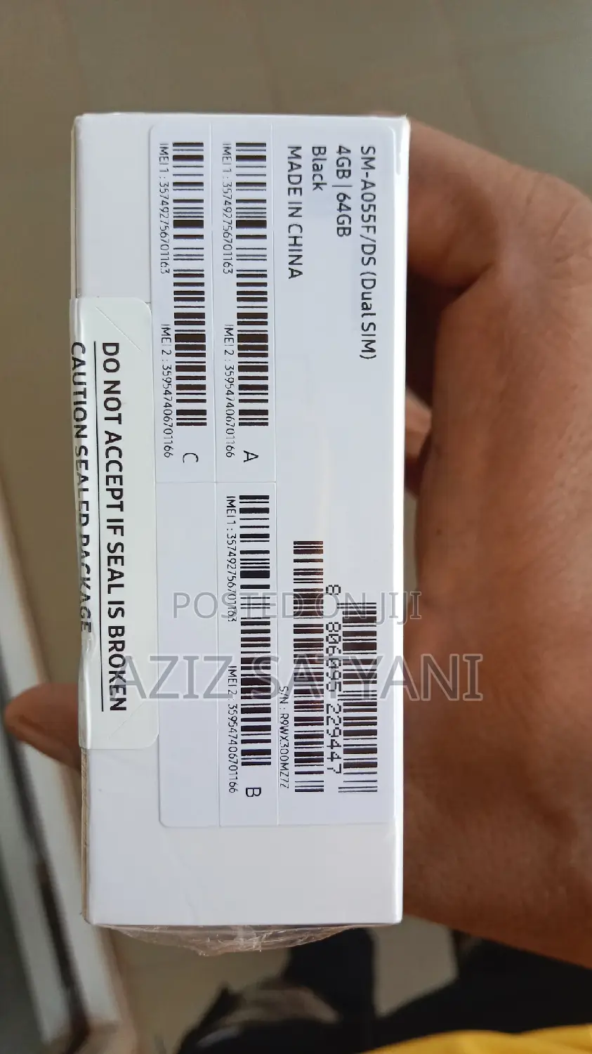 New Samsung Galaxy A05 64 GB Black