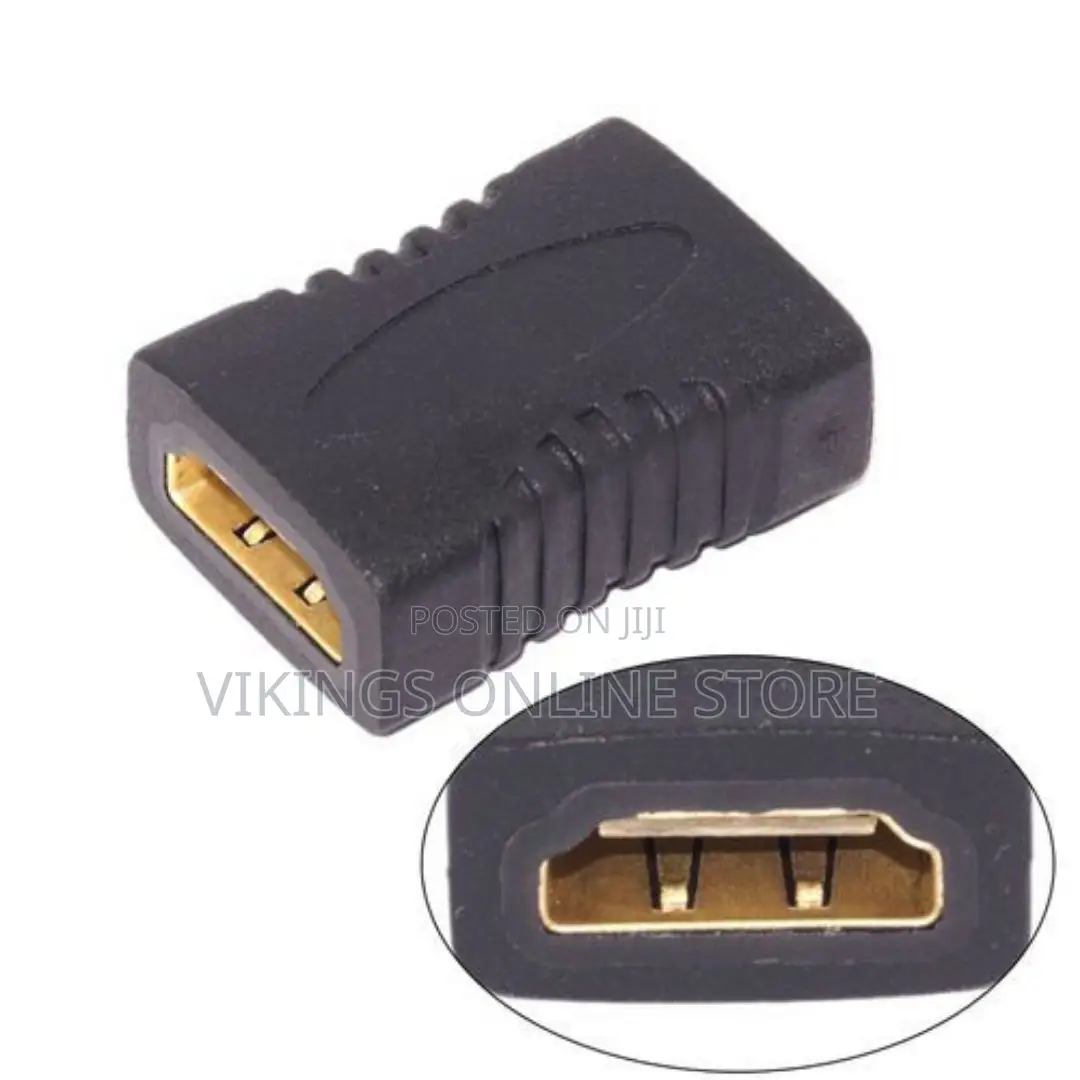 HDMI Female to Female Coupler - Black