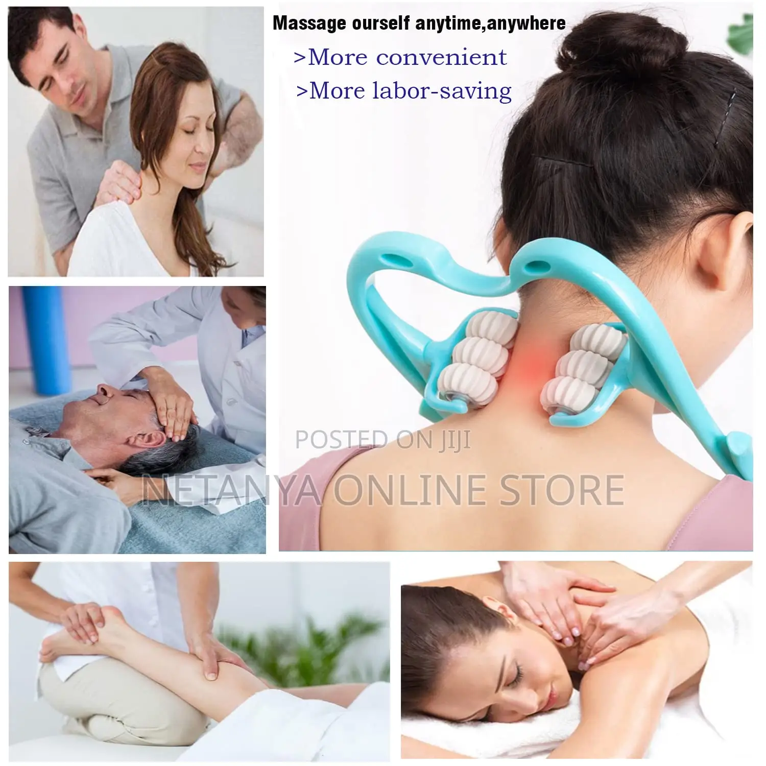 Handheld Multipurpose Neck Massager