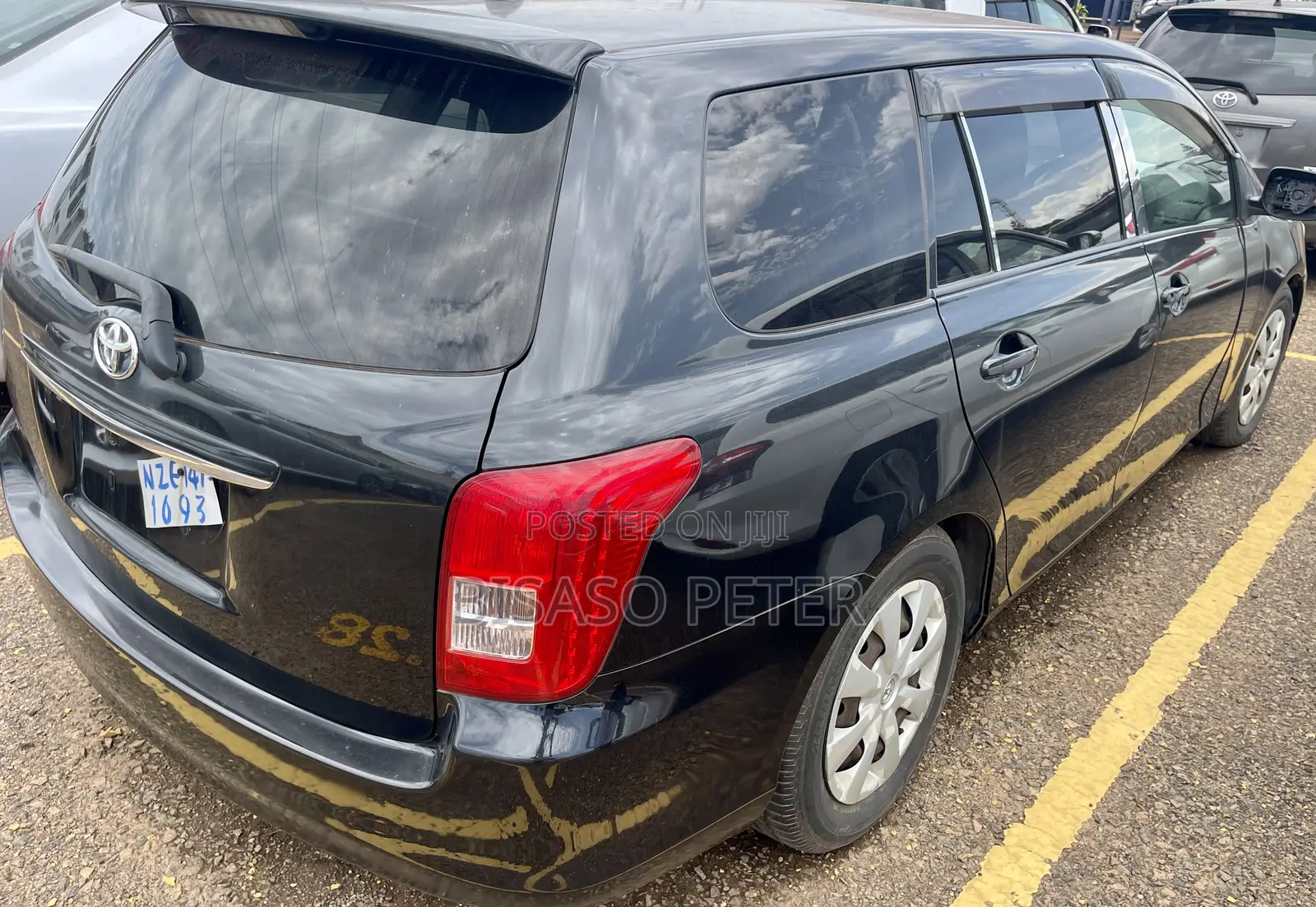 Toyota Corolla Fielder 2008 Black