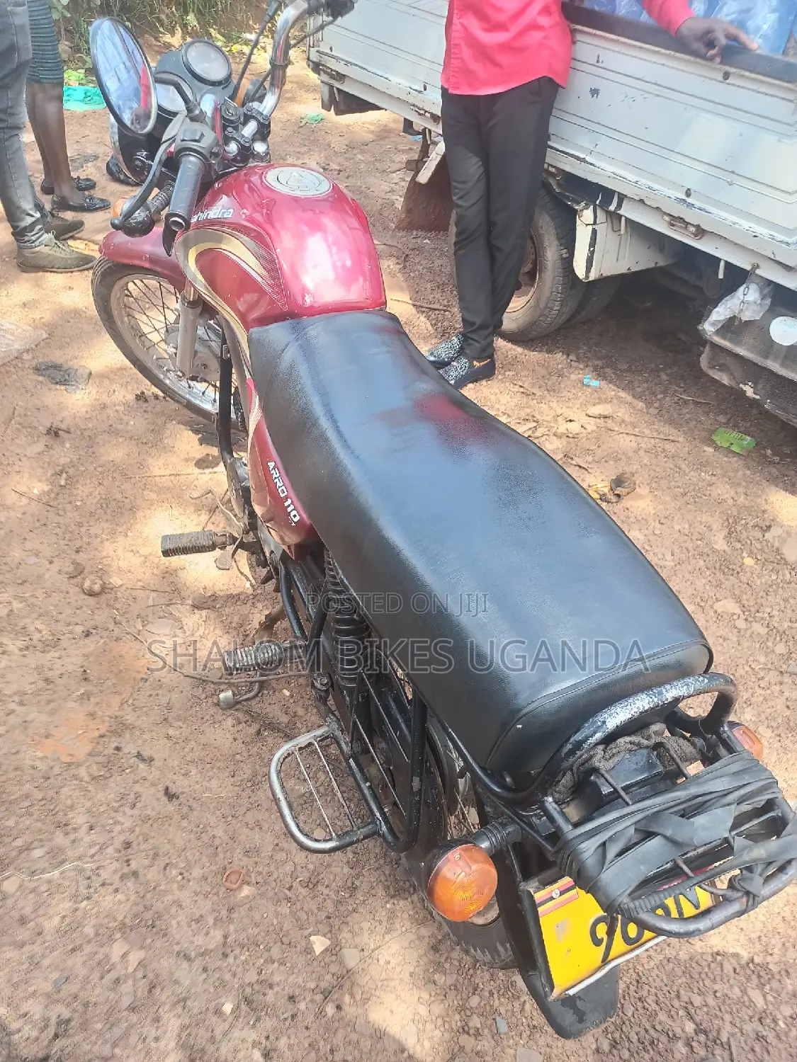 Mahindra Gusto 125 2017 Red
