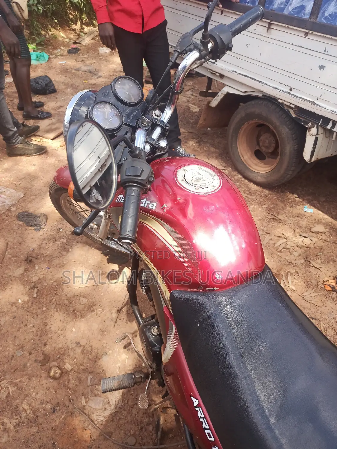 Mahindra Gusto 125 2017 Red
