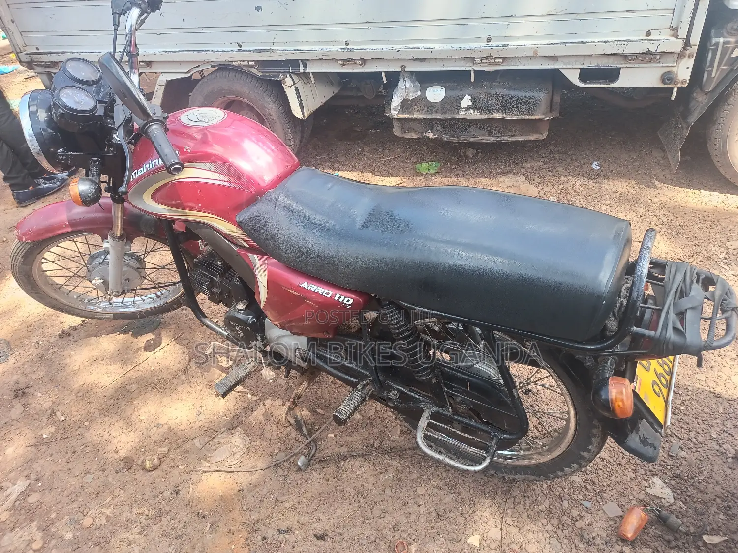 Mahindra Gusto 125 2017 Red