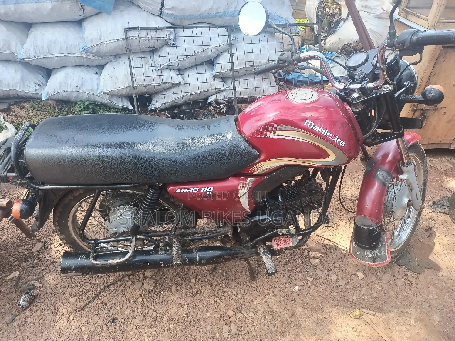 Mahindra Gusto 125 2017 Red
