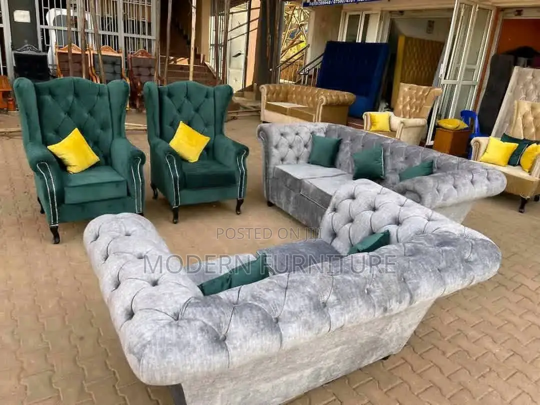 Chestfiled Sofa Set of 6 Seaters Call