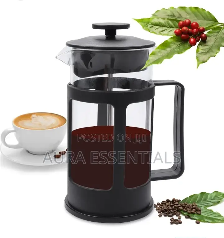 Manual French Press Coffee Maker