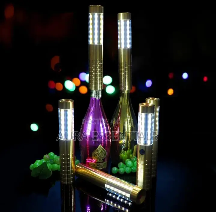 Wine Bottle Service Sparkler Light Strobe Baton