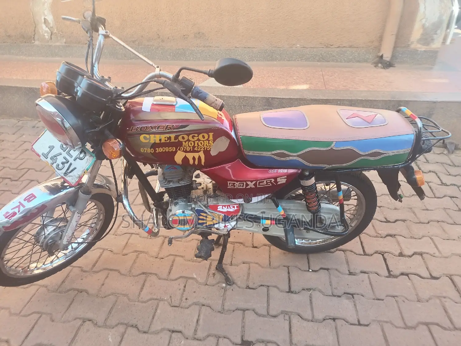 Bajaj Boxer 100 2019 Red