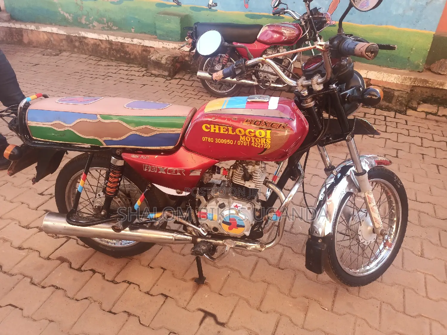 Bajaj Boxer 100 2019 Red