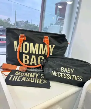 Photo - 3 Piece Classy Baby Diaper Bag