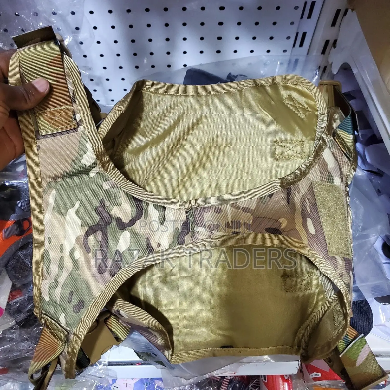 Tactical Service Dog Vest Training Hunting Nylon Adjustable