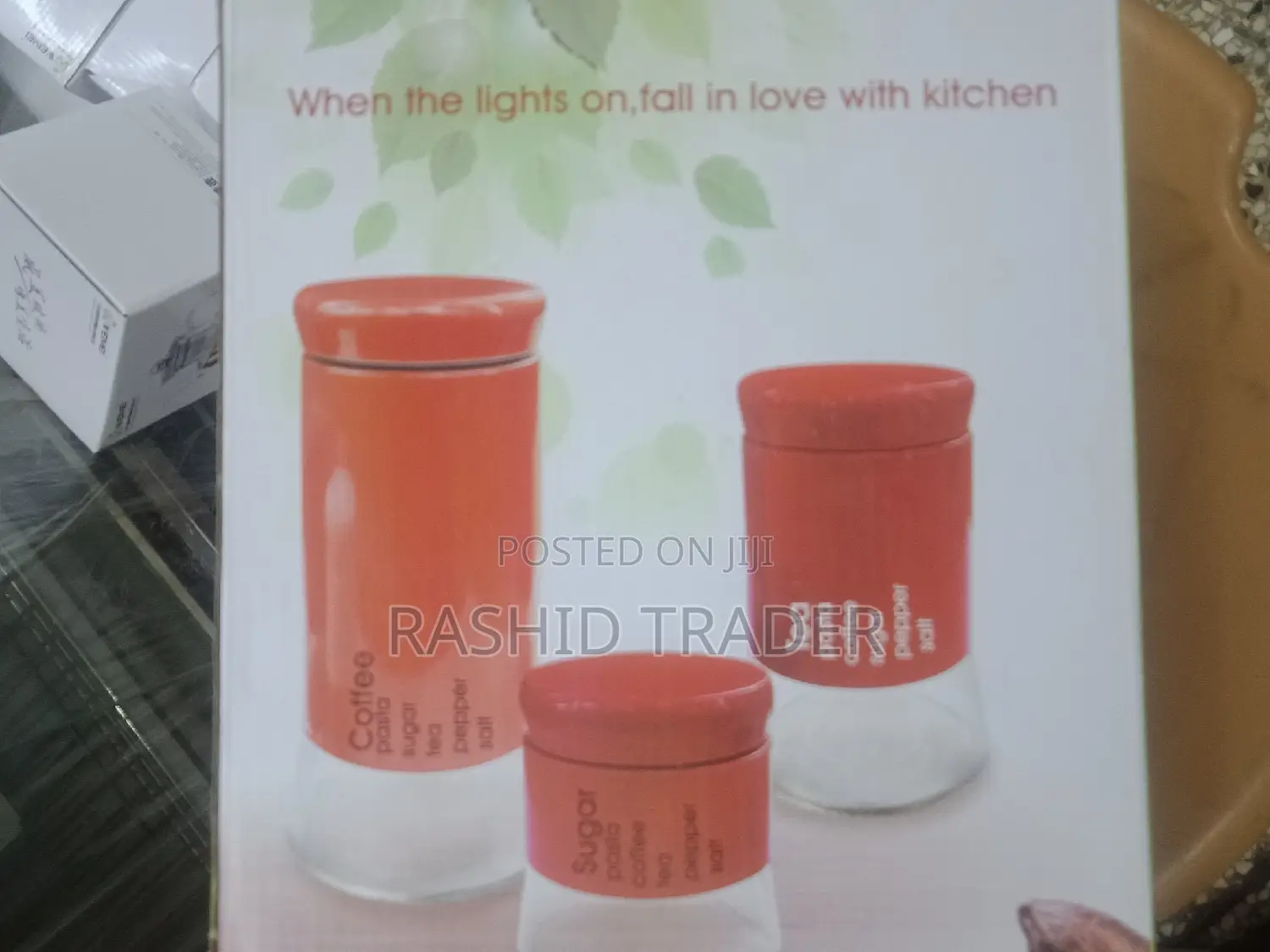 Set of 3 Pieces Canisters