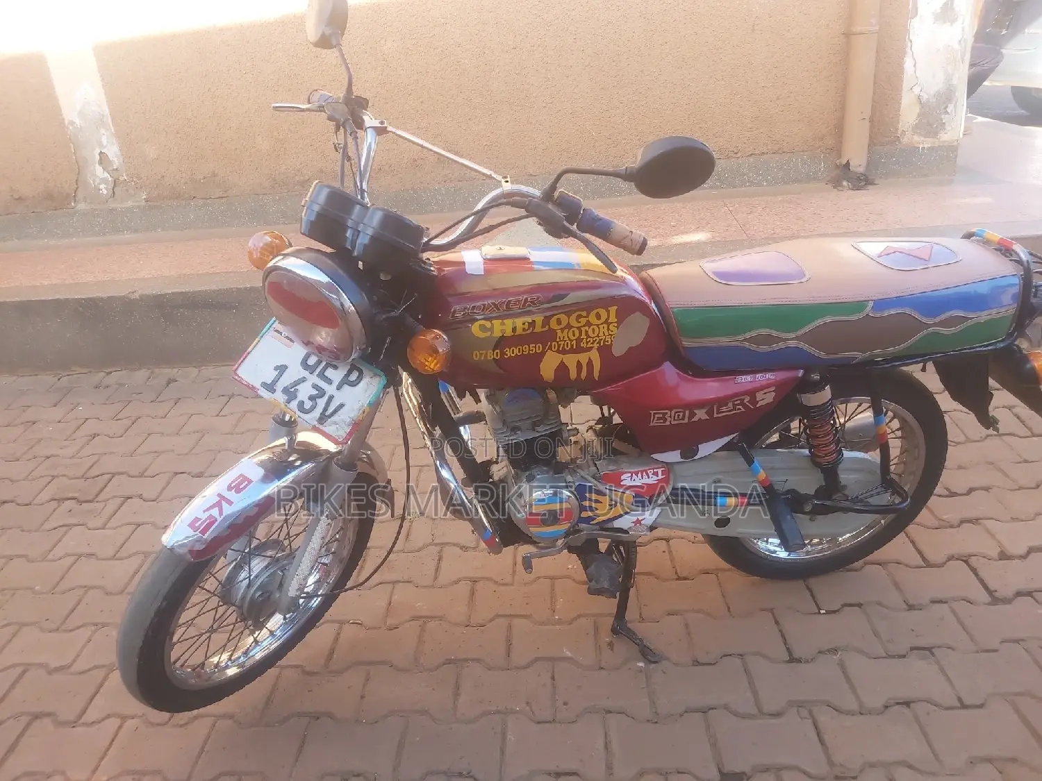 Bajaj Boxer 2018 Red