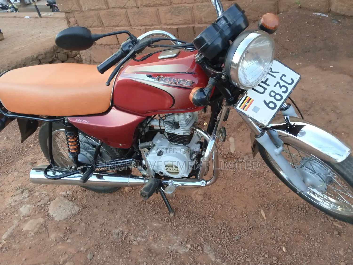 Bajaj Boxer 2023 Red
