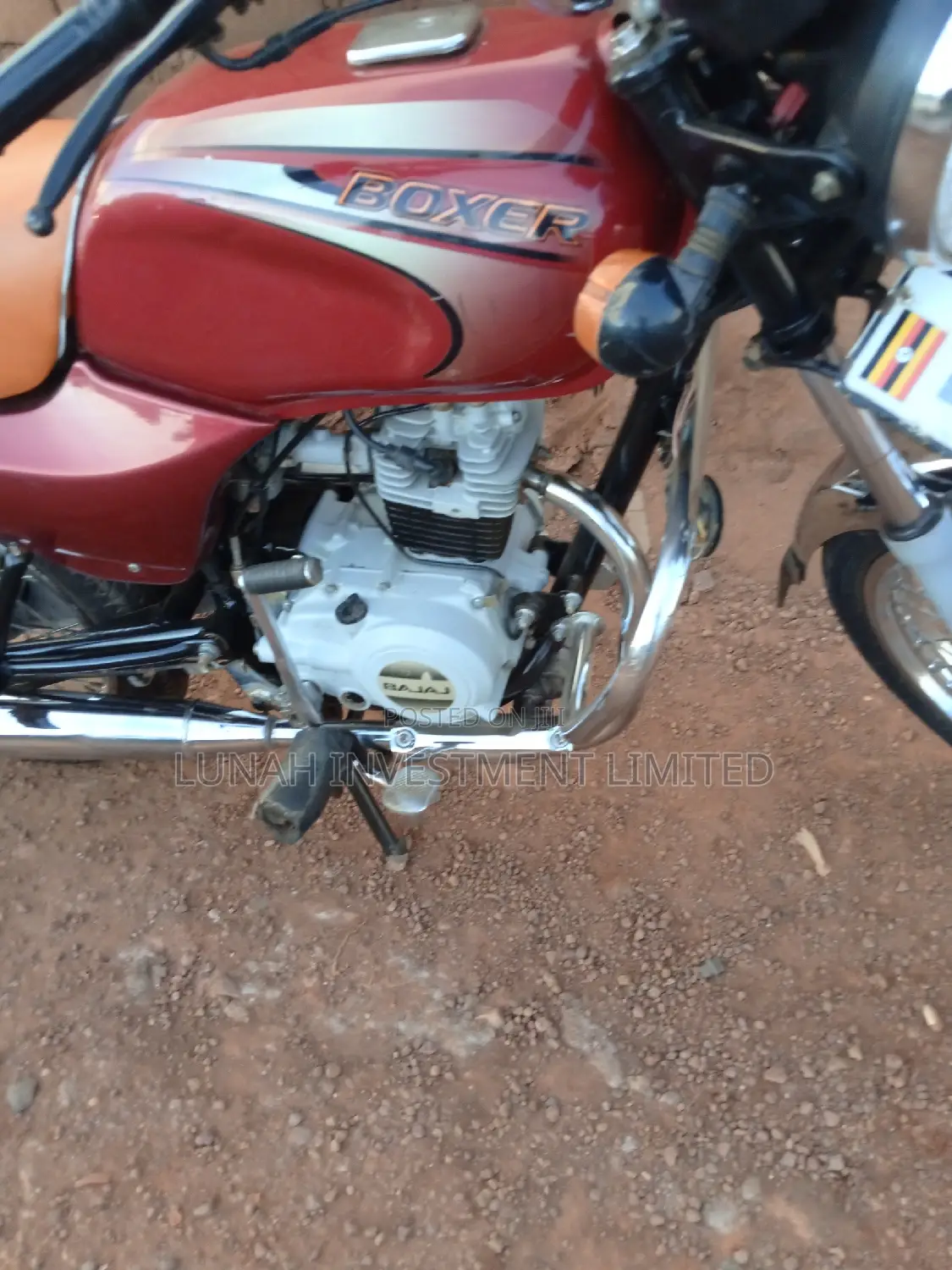 Bajaj Boxer 2023 Red