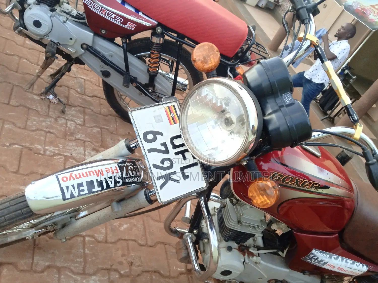 Bajaj Boxer 100 2023 Red