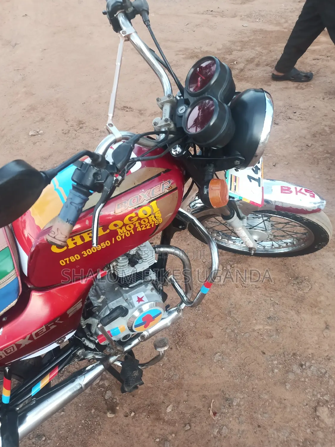 Bajaj Boxer 100 2020 Red