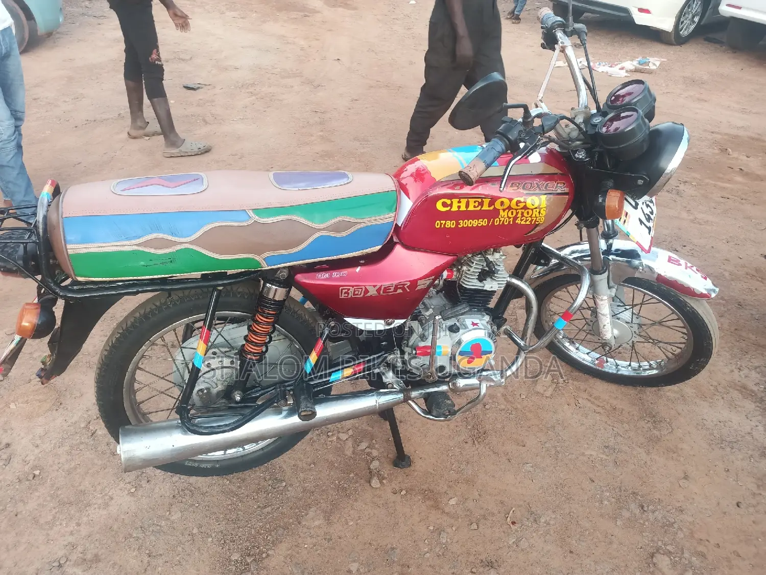 Bajaj Boxer 100 2020 Red