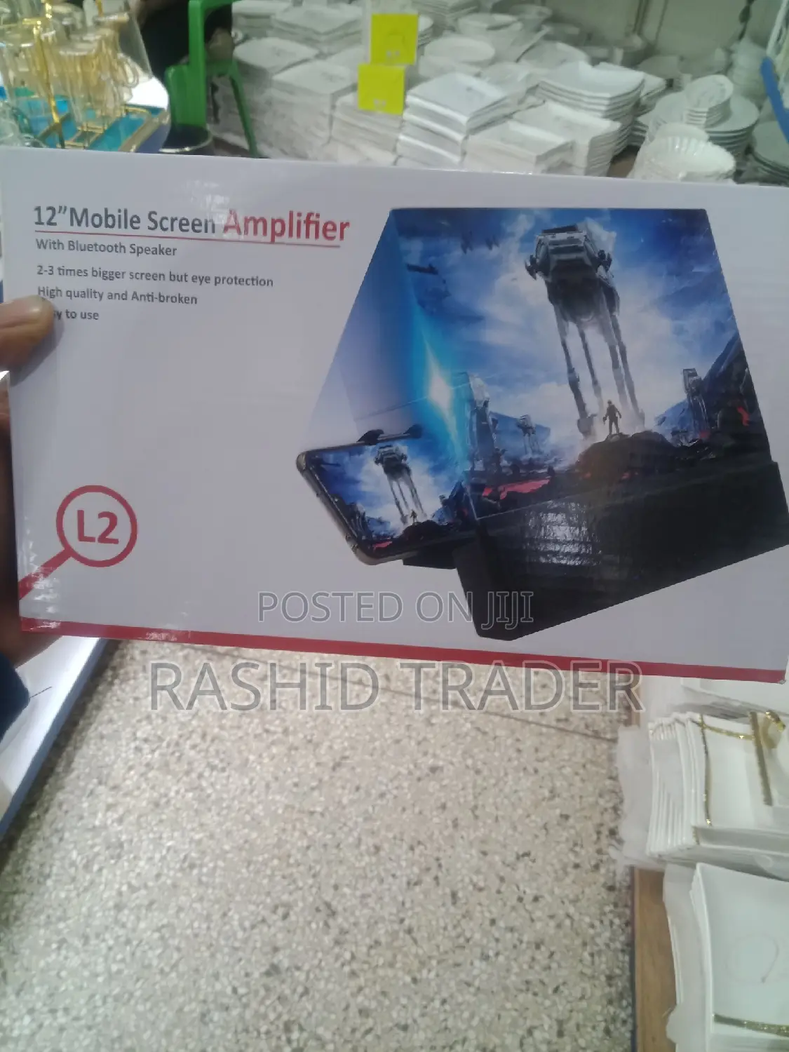 Mobile Screen Amplifier With Blue Tooth