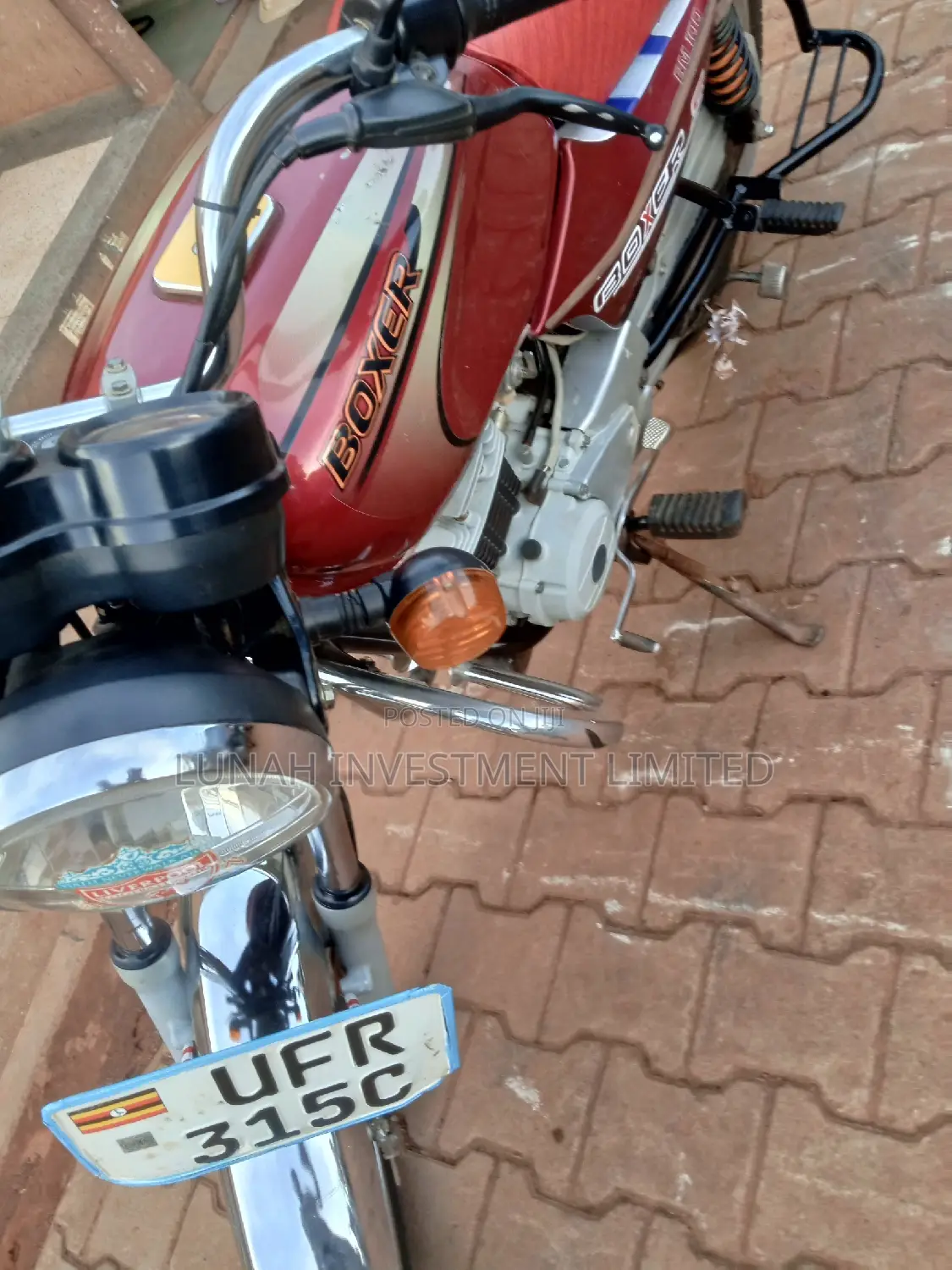 Bajaj Boxer 2023 Red