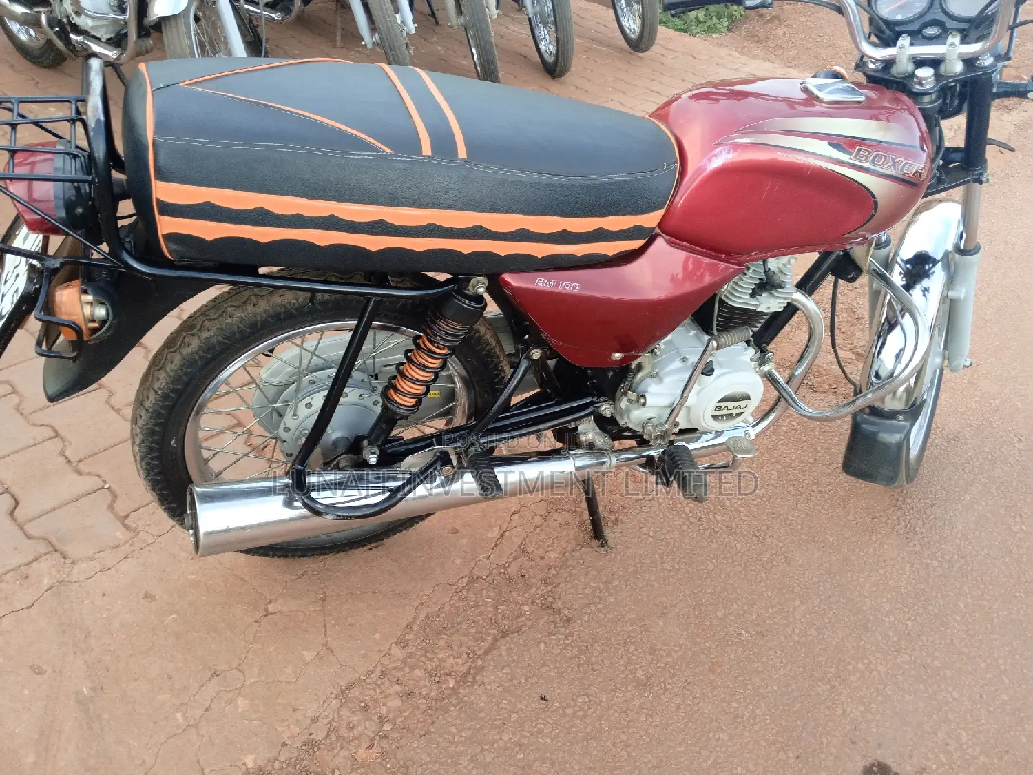 Bajaj Boxer 100 2024 Red