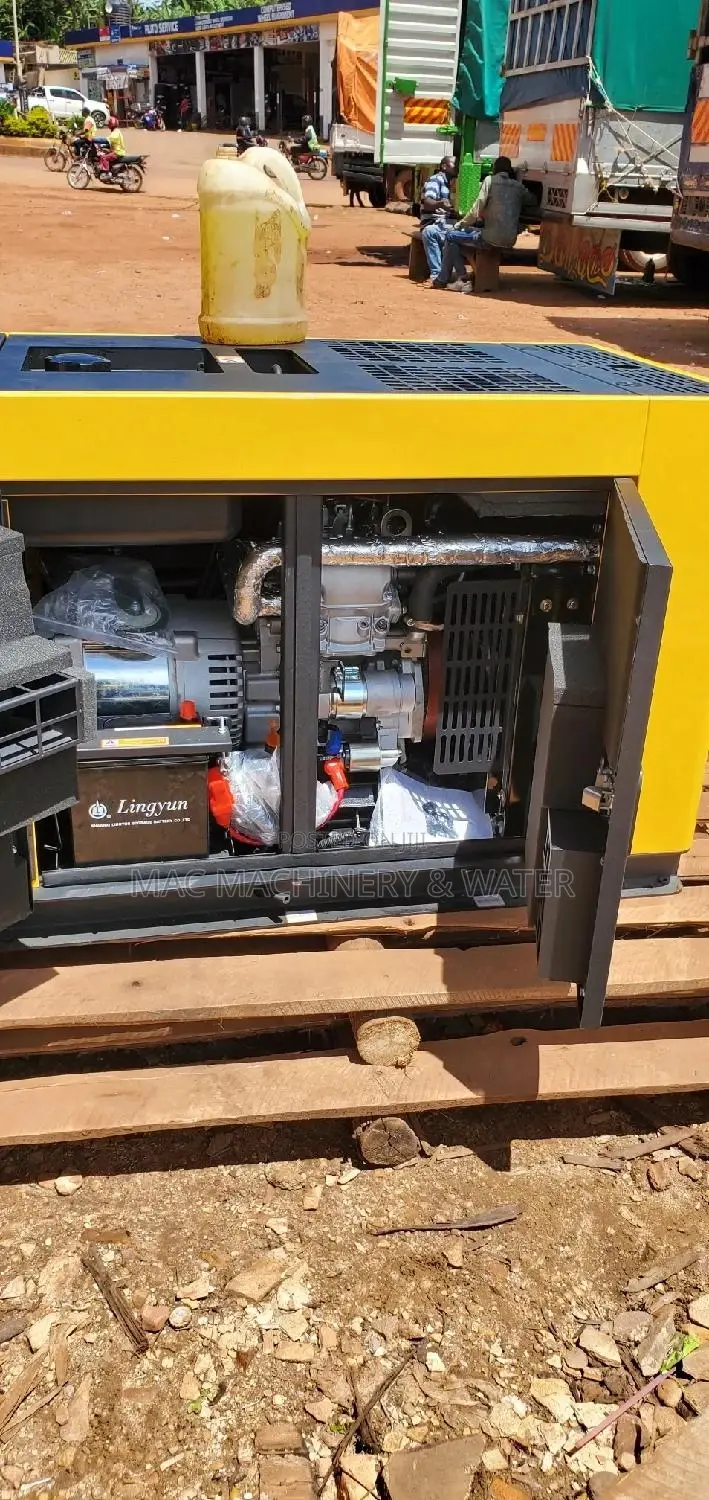 Diesel Silent Generator 15kva Water Cooled Standby 2piston