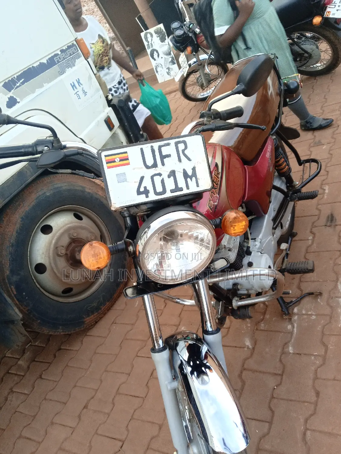 Bajaj Boxer 2023 Red
