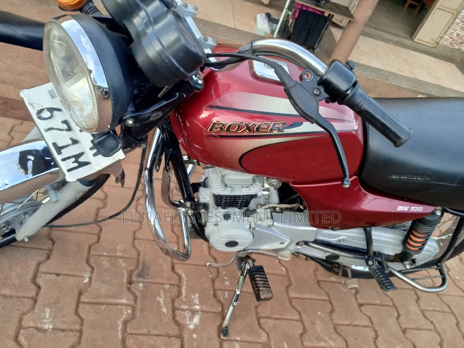 Bajaj Boxer 2023 Red