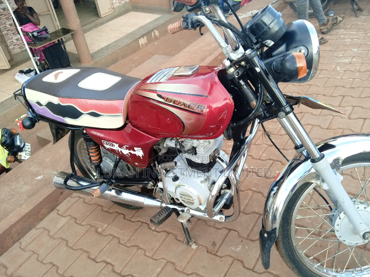 Bajaj Boxer 2023 Red