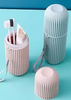 Travel Toothbrush Toothpaste Holder Cup