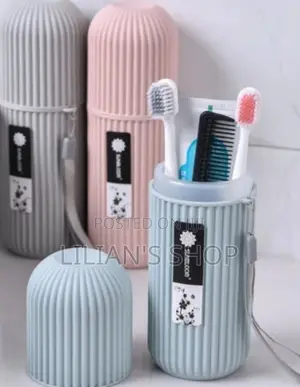 Travel Toothbrush Toothpaste Holder Cup