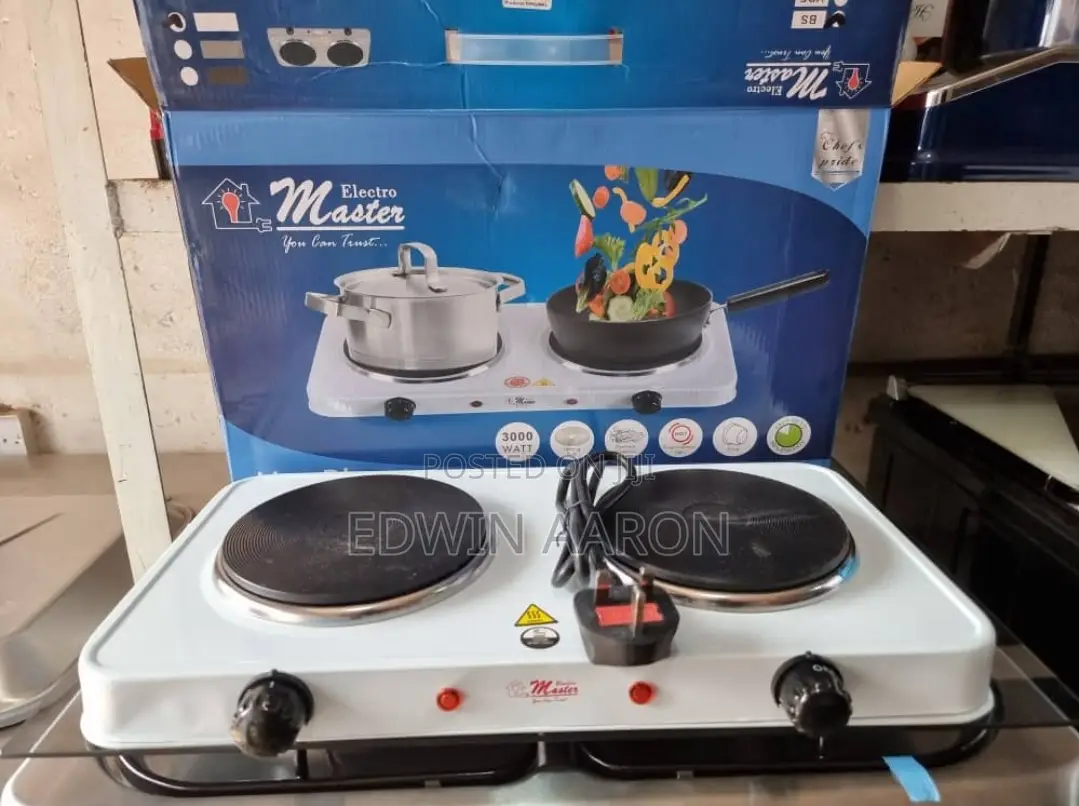 Electro Master Double Hotplate