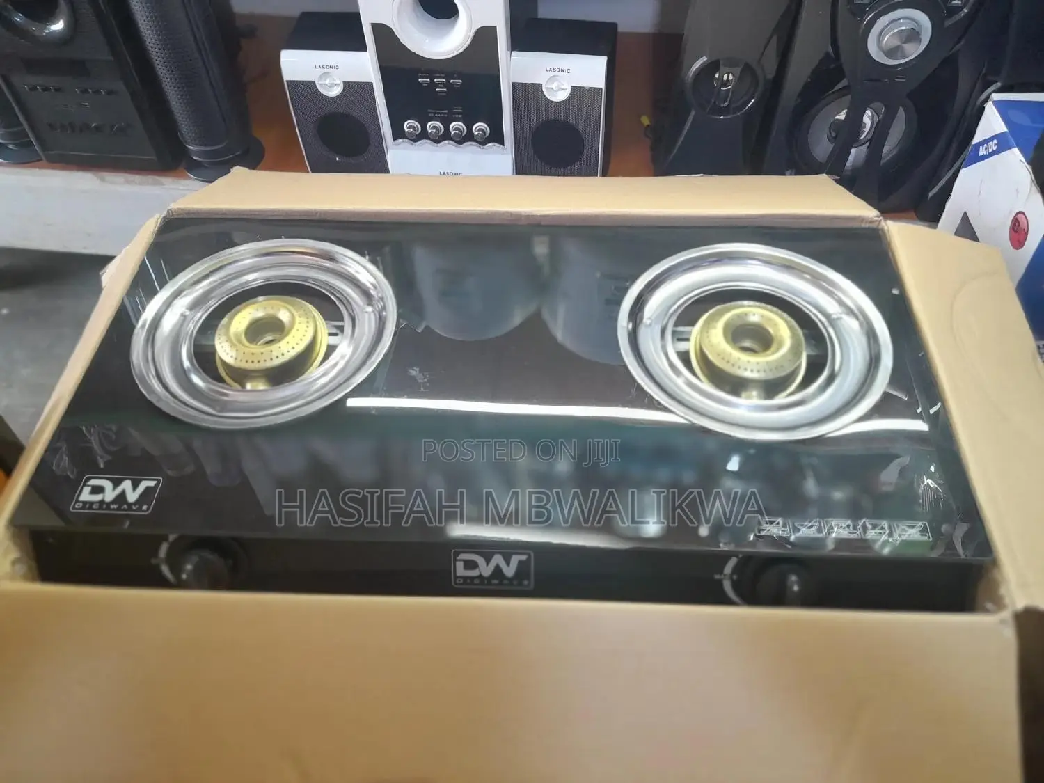 Digiwave Glass Gas Stove 2 Burners