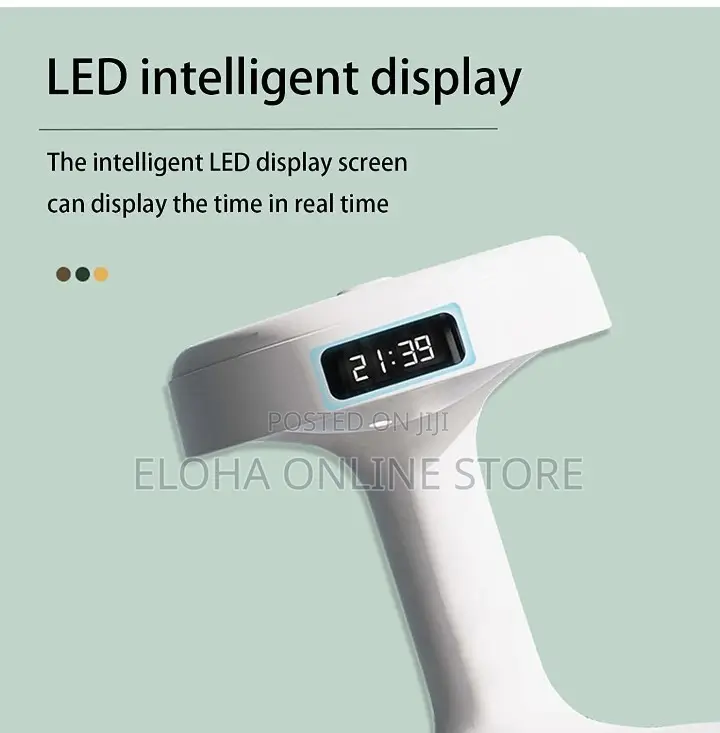 Anti Gravity Creative Air Humidifier With Led Time Display