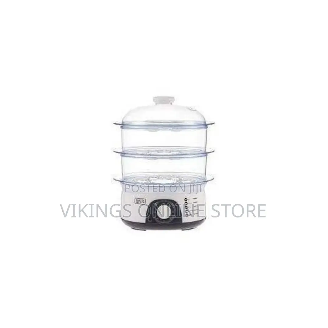 BLACK+DECKER 10L Vegetable Food Steamer 3-Tier