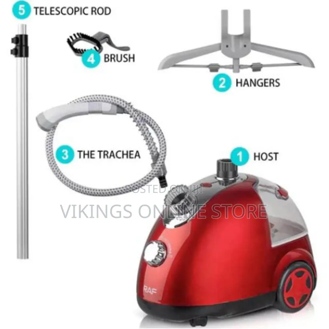 Raf Electric Garment Steamer With Self Cleaning Function.