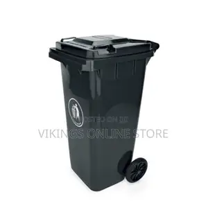 120l Household Waste Bin- Gray