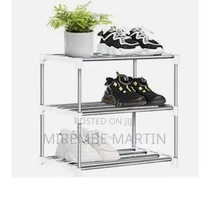 3 Layers Stainless Home Shoe Rack.