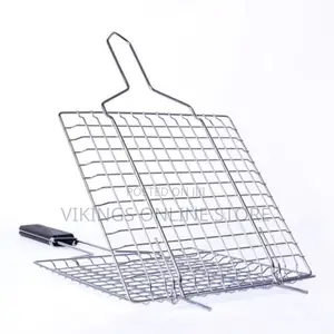 Grilling Basket Non-stick Barbecue Basket Heavy Duty BBQ